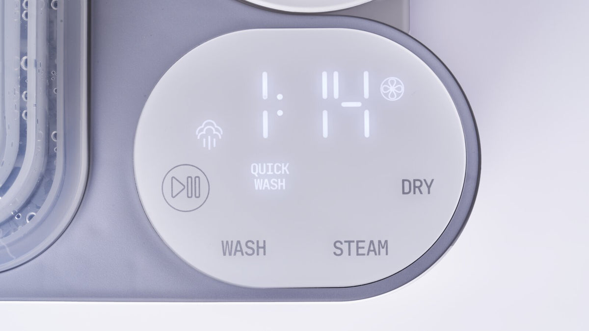 Control panel and modes, nuviebaby Clean Max