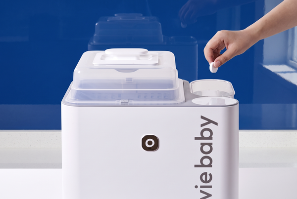 Drop one tablet into the tank.