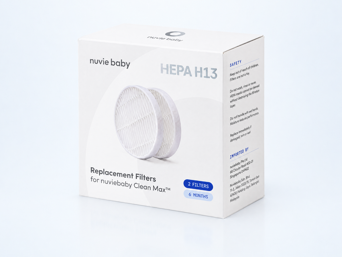HEPA-13 Filters, round, Clean Max